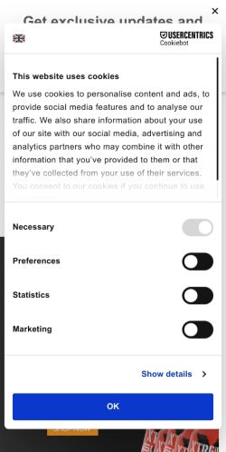 Mobile page screenshot