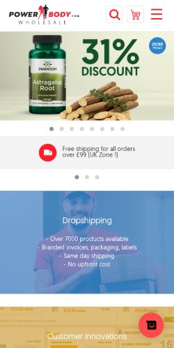 Mobile page screenshot