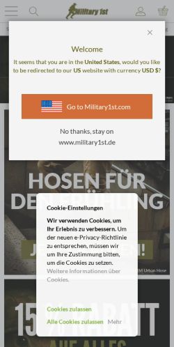 Mobile page screenshot