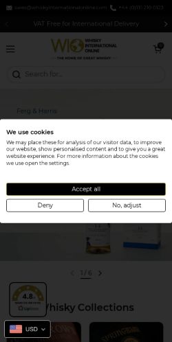 Mobile page screenshot