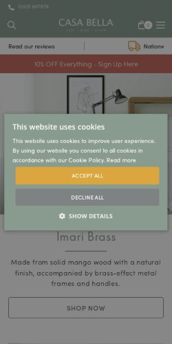Mobile page screenshot