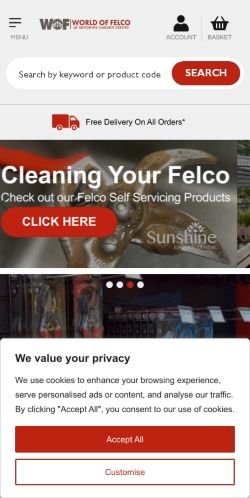 Mobile page screenshot