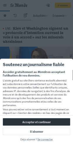 Mobile page screenshot