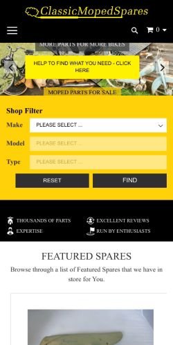 Mobile page screenshot