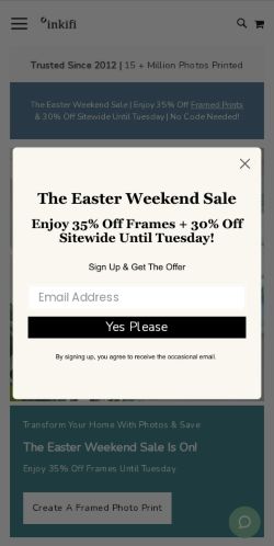 Mobile page screenshot