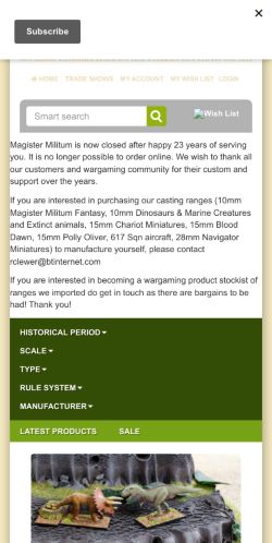 Mobile page screenshot