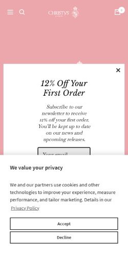 Mobile page screenshot