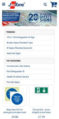 Mobile page screenshot