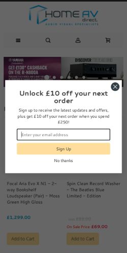 Mobile page screenshot