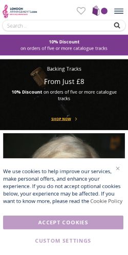 Mobile page screenshot