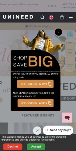 Mobile page screenshot