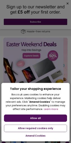 Mobile page screenshot