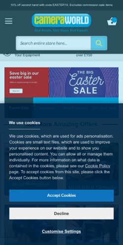 Mobile page screenshot