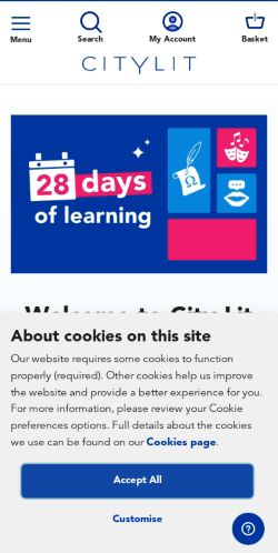 Mobile page screenshot