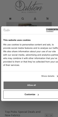 Mobile page screenshot