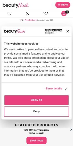 Mobile page screenshot