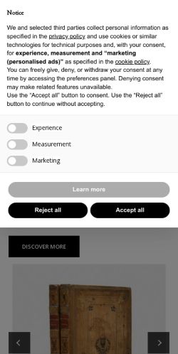 Mobile page screenshot