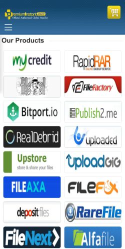 Mobile page screenshot