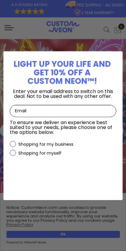 Mobile page screenshot