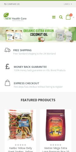 Mobile page screenshot