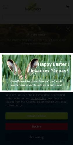 Mobile page screenshot