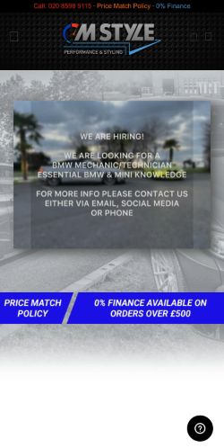 Mobile page screenshot