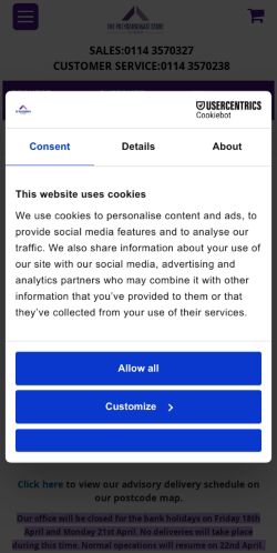 Mobile page screenshot