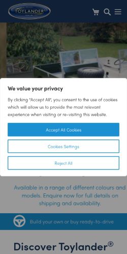 Mobile page screenshot