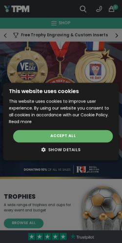 Mobile page screenshot