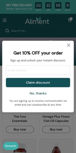 Mobile page screenshot