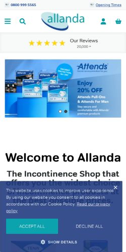 Mobile page screenshot