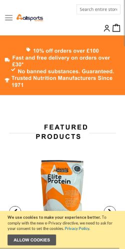 Mobile page screenshot