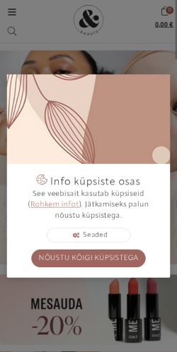Mobile page screenshot