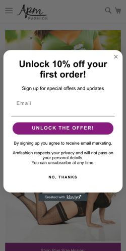 Mobile page screenshot