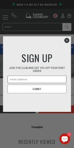 Mobile page screenshot