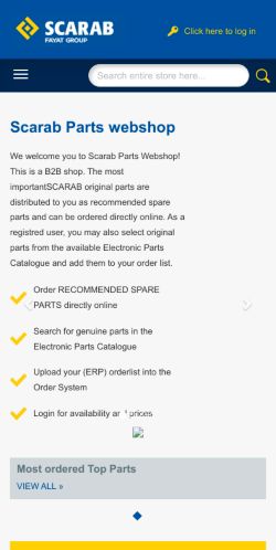 Mobile page screenshot