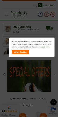 Mobile page screenshot