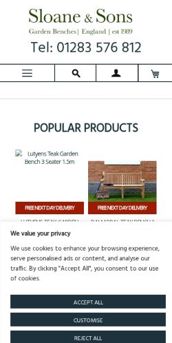 Mobile page screenshot