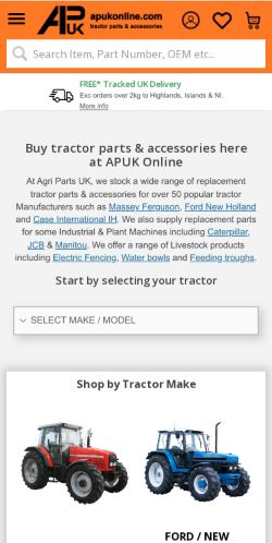 Mobile page screenshot