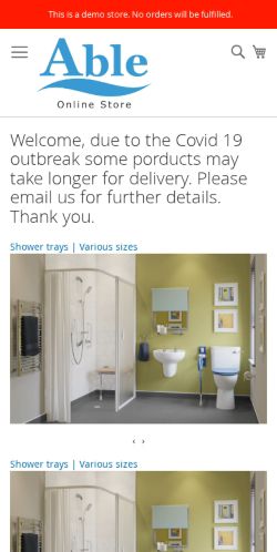 Mobile page screenshot