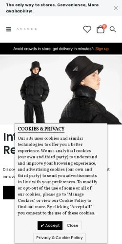 Mobile page screenshot