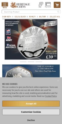 Mobile page screenshot