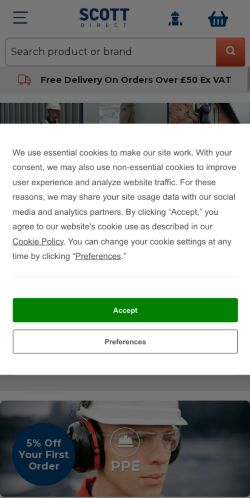 Mobile page screenshot
