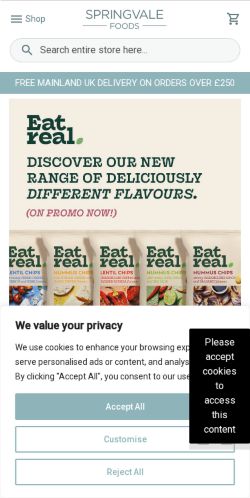 Mobile page screenshot