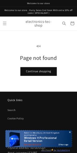 Mobile page screenshot