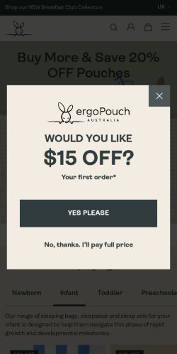 Mobile page screenshot