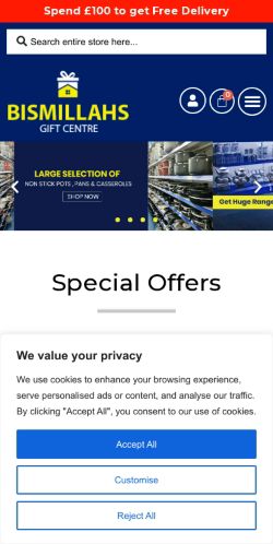 Mobile page screenshot