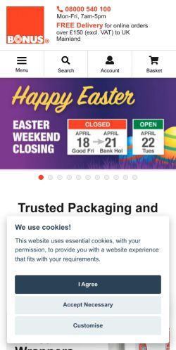 Mobile page screenshot