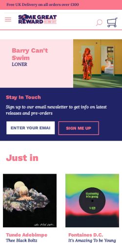 Mobile page screenshot