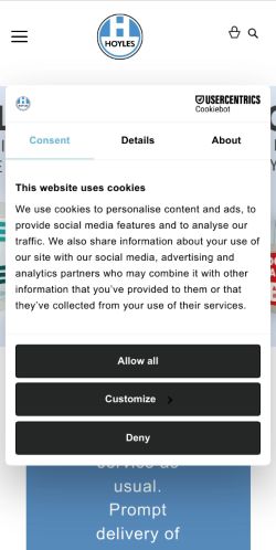 Mobile page screenshot